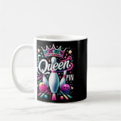 Mug Queen Pin Shirt Bowler Bowling League For Bowling (Gauche)