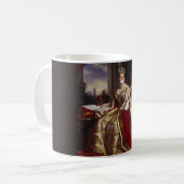 MUG QUEEN VICTORIA SOUFFLE UNE BULLE ROSE GUM (Devant gauche)