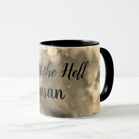 Mug Quel enfer (Devant droit)