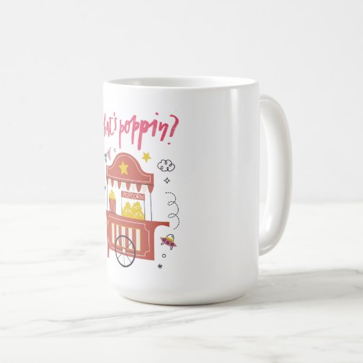 Mug Quel est le Popcorn de Poppin (Devant droit)