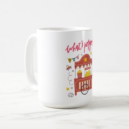 Mug Quel est le Popcorn de Poppin (Devant gauche)