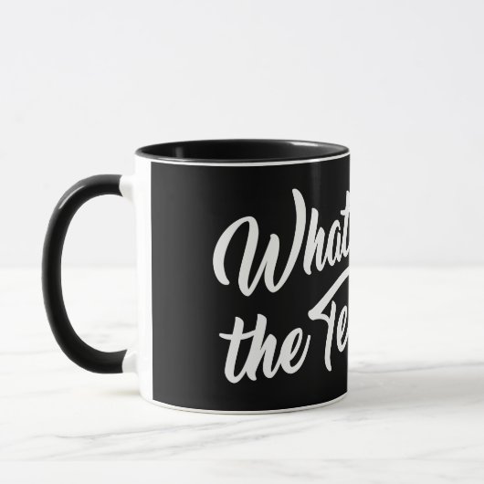 MUG QUEL EST LE THÉ ? (Gauche)
