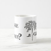 Mug Quel est orange et ressemble à d'un perroquet ? (Centre)