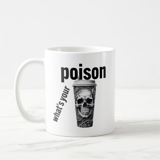 Mug Quel est votre poison ? (Gauche)