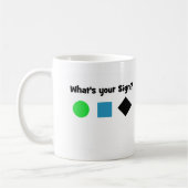Mug Quel est votre signe ? (Gauche)