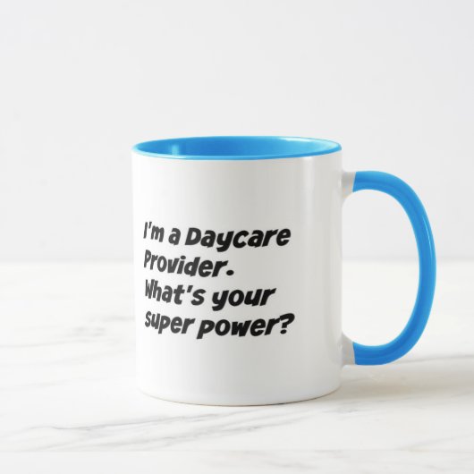 Mug Quel est votre super pouvoir ? (Droite)