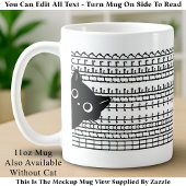 Mug Quel Message Caché Drôle avec Chat