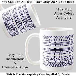Mug Quel Message Caché Personnalisé Diantre 142BuW Cit