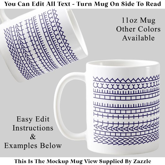 Mug Quel Message Caché Personnalisé Diantre 142BuW Cit