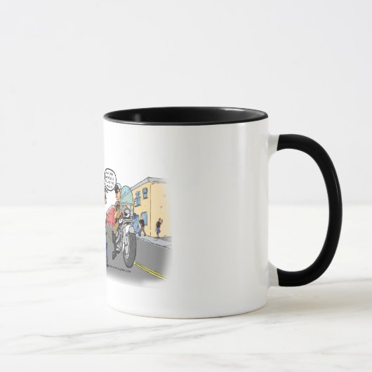 Mug Quel plutôt rassemblement de moto est ceci ? (Droite)