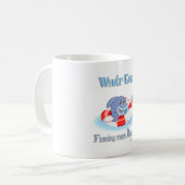 Mug Quel Que Soit Ce Qui Flotte Votre Dauphin (Devant gauche)