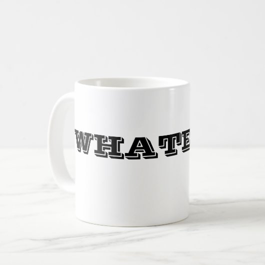 Mug QUEL QUE SOIT LE Café-Mug (Devant gauche)