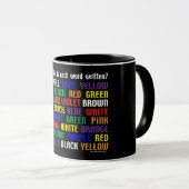 Mug Quelle est ma couleur ? (Devant droit)