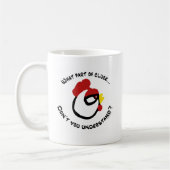 Mug Quelle partie de gloussement… (Gauche)