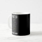 Mug Quelle partie de n'avez-vous pas compris pour prof (Devant gauche)