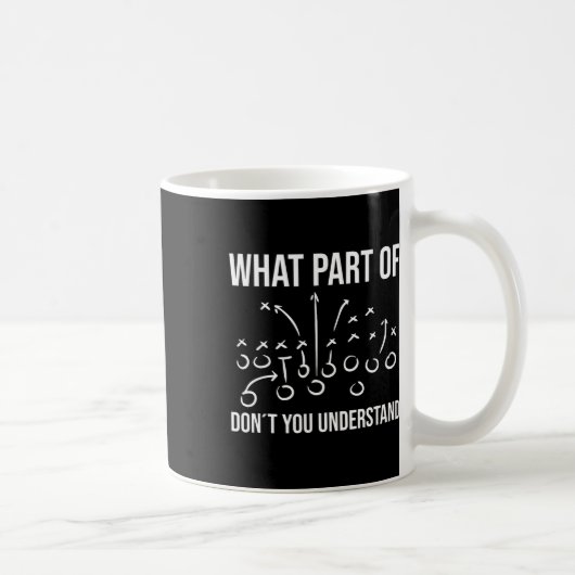 Mug Quelle Partie De Ne Comprenez-Vous Pas - Entraîneu (Droite)