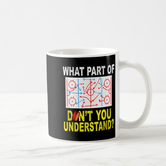 Mug Quelle Partie De Vous Ne Comprenez Pas_ Drôle De H (Droite)
