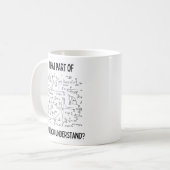 Mug Quelle partie des maths ne comprenez-vous pas ? (Devant gauche)