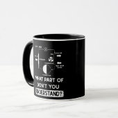 Mug Quelle partie ne comprenez-vous pas Technicien HVA (Devant gauche)