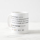 Mug Quelle que soit la boue (Devant gauche)