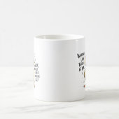Mug Quelle que soit la vie vous lance Canard Citation (Centre)