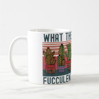 Mug Quelles plantes de cactus de vintage Fucculent Jar