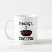 Mug Quelque chose cuit (Gauche)
