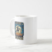 Mug Quelque chose de méchant arrive Sorcière Halloween (Devant gauche)
