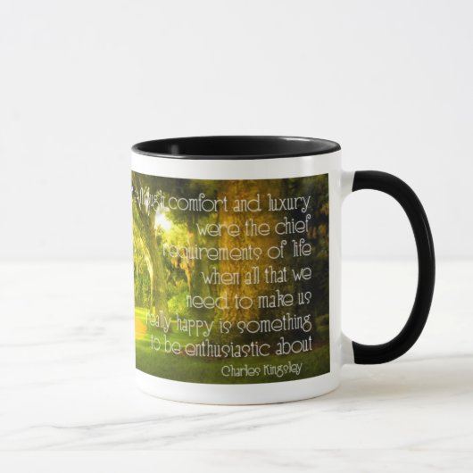 Mug Quelque chose être enthousiaste environ (Droite)
