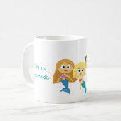 Mug "Quelques garçons sont des sirènes trop" (Devant gauche)