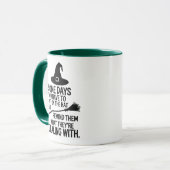 Mug Quelques Jours, Il Faut Passer L'Halloween Casquet (Devant gauche)