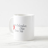 Mug Quelqu'un à Columbus, Ohio m'aime (Devant gauche)