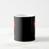 Mug Quelqu'un a dit friandise - Chien vampire chauve-s (Centre)