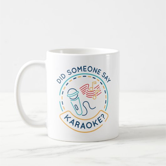 Mug Quelqu'Un A Dit Karaoke (Gauche)
