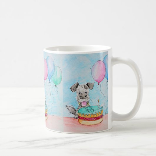 Mug Quelqu'Un A-T-Il Dit Un Gâteau D'Anniversaire ? (Droite)