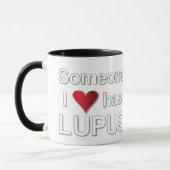 Mug Quelqu'un amour d'I a le lupus (Gauche)