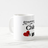 Mug Quelqu'un au Chili m'aime (Devant gauche)