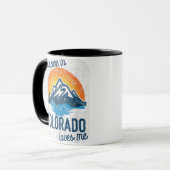 Mug Quelqu'Un Au Colorado M'Aime (Devant gauche)