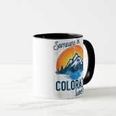 Mug Quelqu'Un Au Colorado M'Aime (Devant droit)