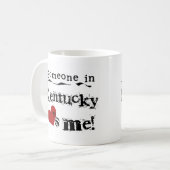 Mug Quelqu'un au Kentucky m'aime (Devant gauche)