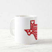 Mug Quelqu'un au Texas m'aime (Devant gauche)