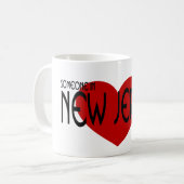 Mug Quelqu'un dans le New Jersey m'aime (Devant gauche)