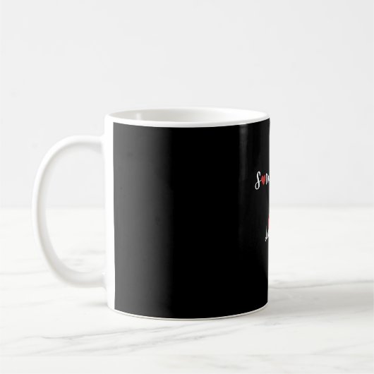 Mug Quelqu'un dans l'Utah m'aime (Gauche)