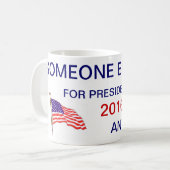 Mug quelqu'un d'autre pour le président (Devant gauche)