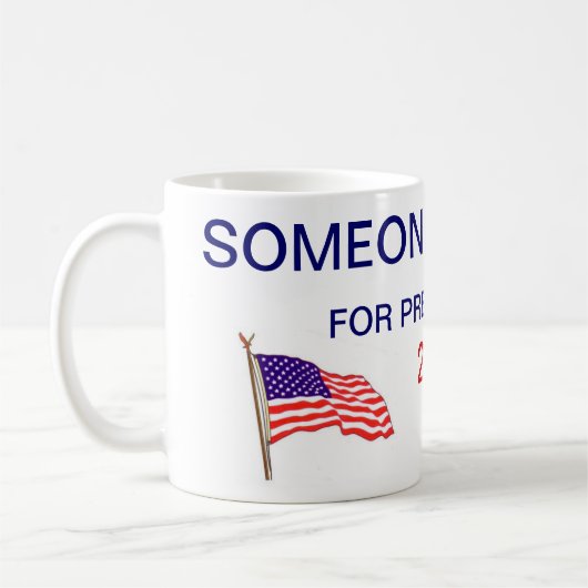 Mug quelqu'un d'autre pour le président (Gauche)