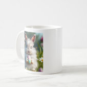 Mug Quelqu'un de lapin t'aime pour Pâques ! (Devant gauche)