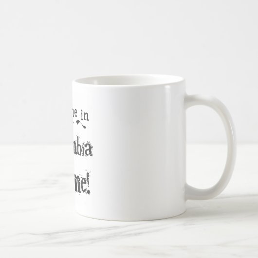 Mug Quelqu'un en Colombie m'aime (Droite)