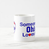Mug Quelqu'un en Ohio m'aime (Centre)