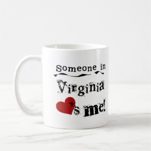 Mug Quelqu'un en Virginie m'aime