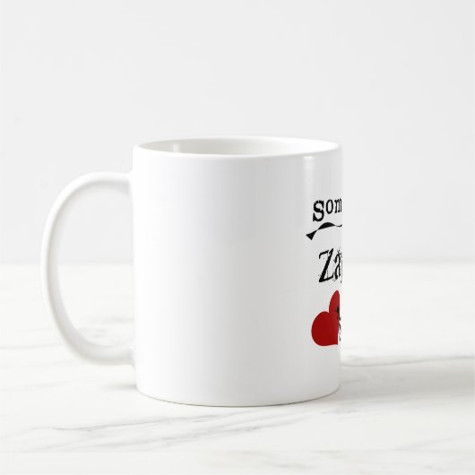 Mug Quelqu'un en Zambie m'aime (Gauche)